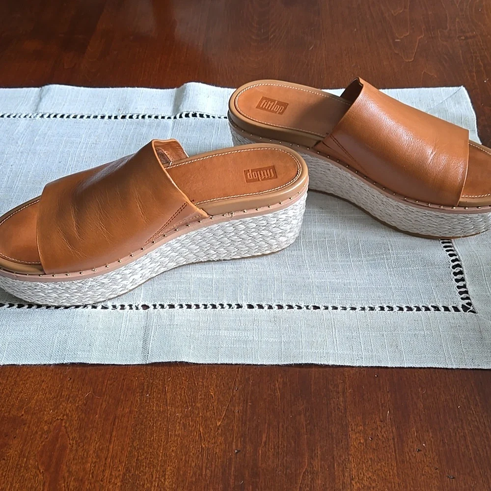 FITFLOP ELOISE ESPADRILLE WEDGE SANDAL - Picture 3 of 10